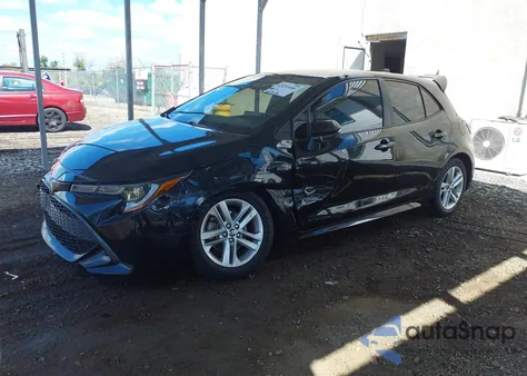 2019 Toyota Corolla Se из США, поврежденный, VIN JTNK4RBE6K3001323